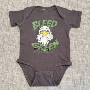 Philadelphia Eagles Bleed Green 6 Mo Onesie